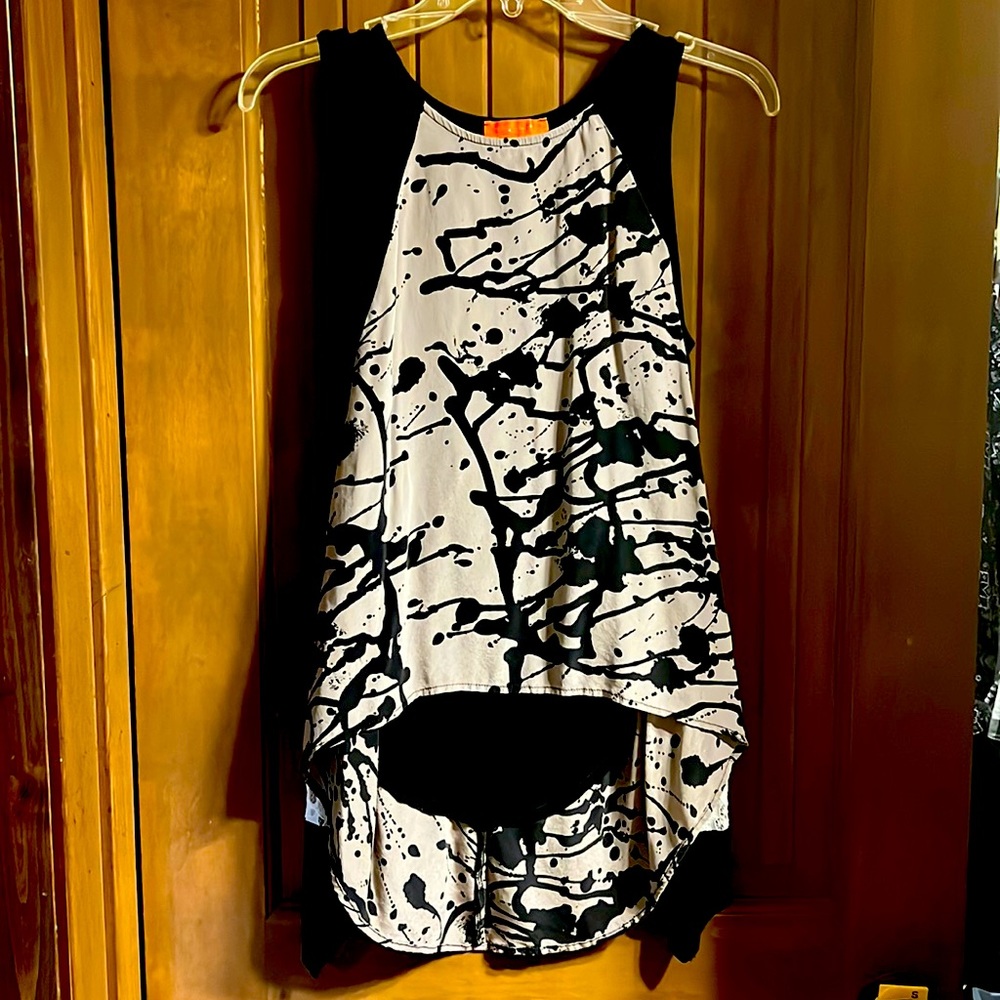 Glam high low tank!